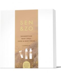 Sen & Zo Cadeaubox 3 Elements Body spray, Showerfoam,hand en body créme