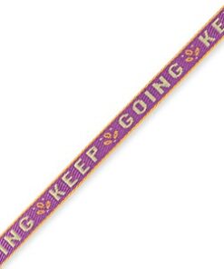 Lint armbandje keep going