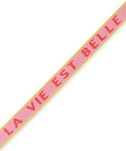 Lint armbandje La Vie Est Belle