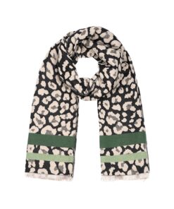 Sjaal panter groen