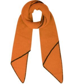 Sjaal effen okergeel