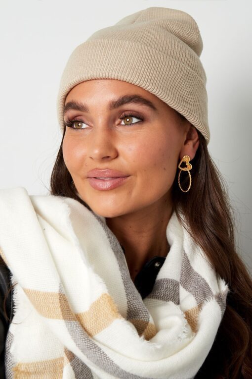 Beanie beige - Afbeelding 3