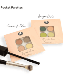 Mineralissima 4pc Mini Eyeshadow Pocket Palette - Limited Edition - flare, Eden, flamingo, sunbeam