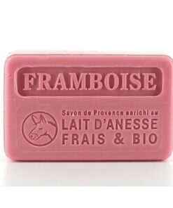 Savon de marseille ezelinnenmelk framboos 100 g