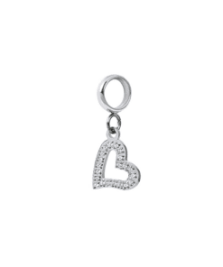 Ixxxi Charm Small Heart Silver