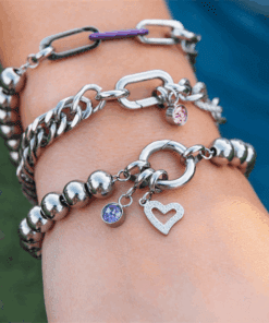 Ixxxi Charm Small Heart Silver - Afbeelding 2