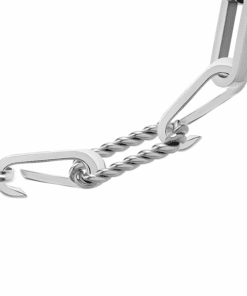 Ixxxi Link Twisted Silver 1.4cm - Afbeelding 2