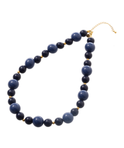 Day & Eve Balls Necklace - Blue - Afbeelding 2