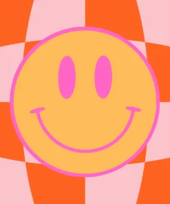 Forex Tegeltje Smiley - Blokjes