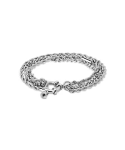 Melano Friends Liviana Armband - Zilverkleurig, Medium (19,5 cm)