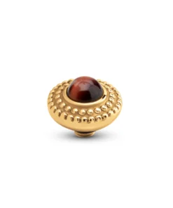 Melano Twisted Bali Bulb Gem Steentje