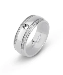 Melano Twisted Tierra Ring - Zilverkleurig, 52