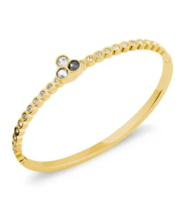 Melano Twisted Wave CZ Armband