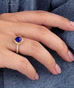 Melano Vivid Bali CZ Square Steentje - Afbeelding 2