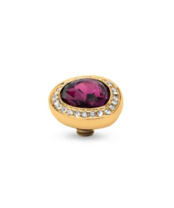 Melano Twisted Droplet CZ Steentje