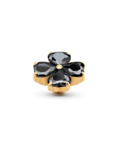 Melano Twisted Heart Clover Steentje