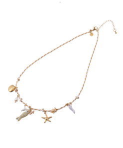 Day & Eve White Shell Necklace - Afbeelding 2