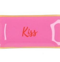 Plate Rectangle Kiss 20x10x2cm