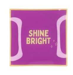 Plate Square Shine Bright 18x18x2cm
