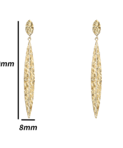 Day & Eve Long Leaf Earring - Afbeelding 3