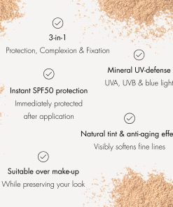 Marc Inbane Tinted SPF50 Powder - Medium - Afbeelding 3