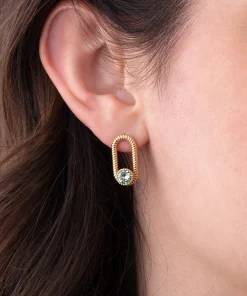 Melano Twisted Tosca Oorbellen - Afbeelding 2