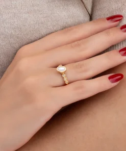Melano Twisted Tylia CZ Ring - Afbeelding 2