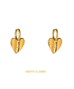 Day & Eve Dotted Heart Hoop