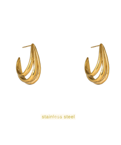 Day & Eve 3 Lines Stud